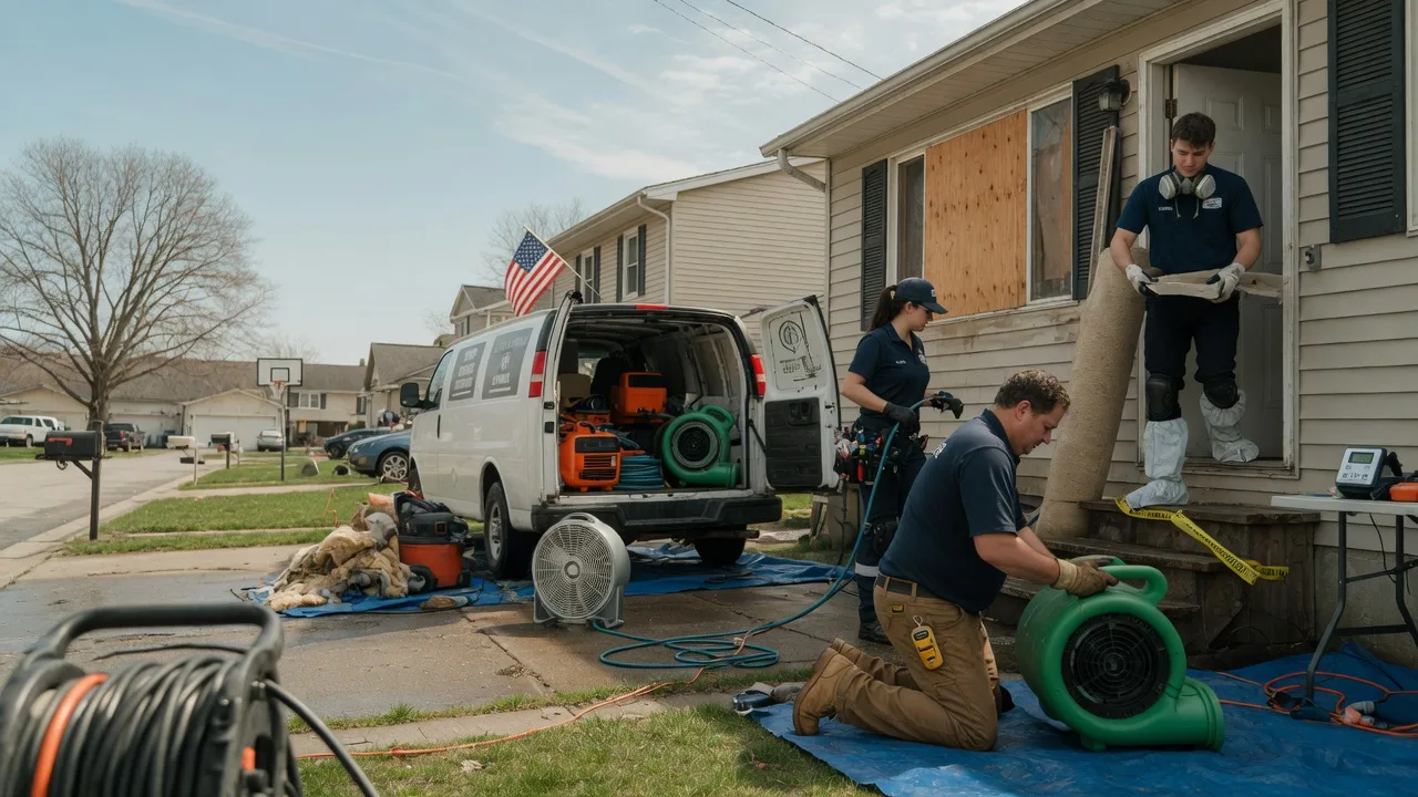 Water Damage Restoration in Muldoon, TX near me